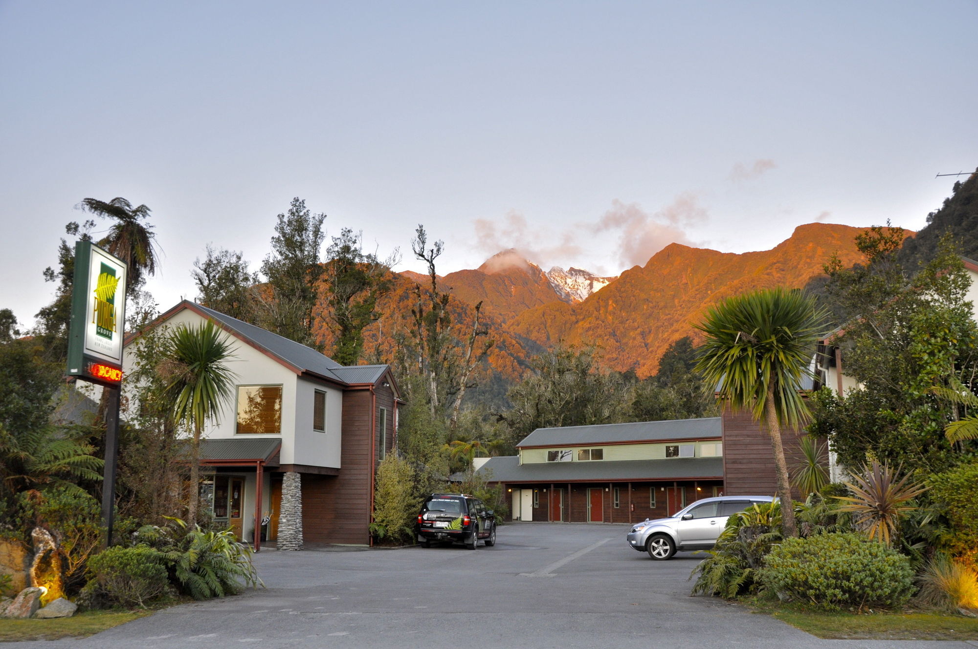 Punga Grove Motel Franz Josef Eksteriør billede