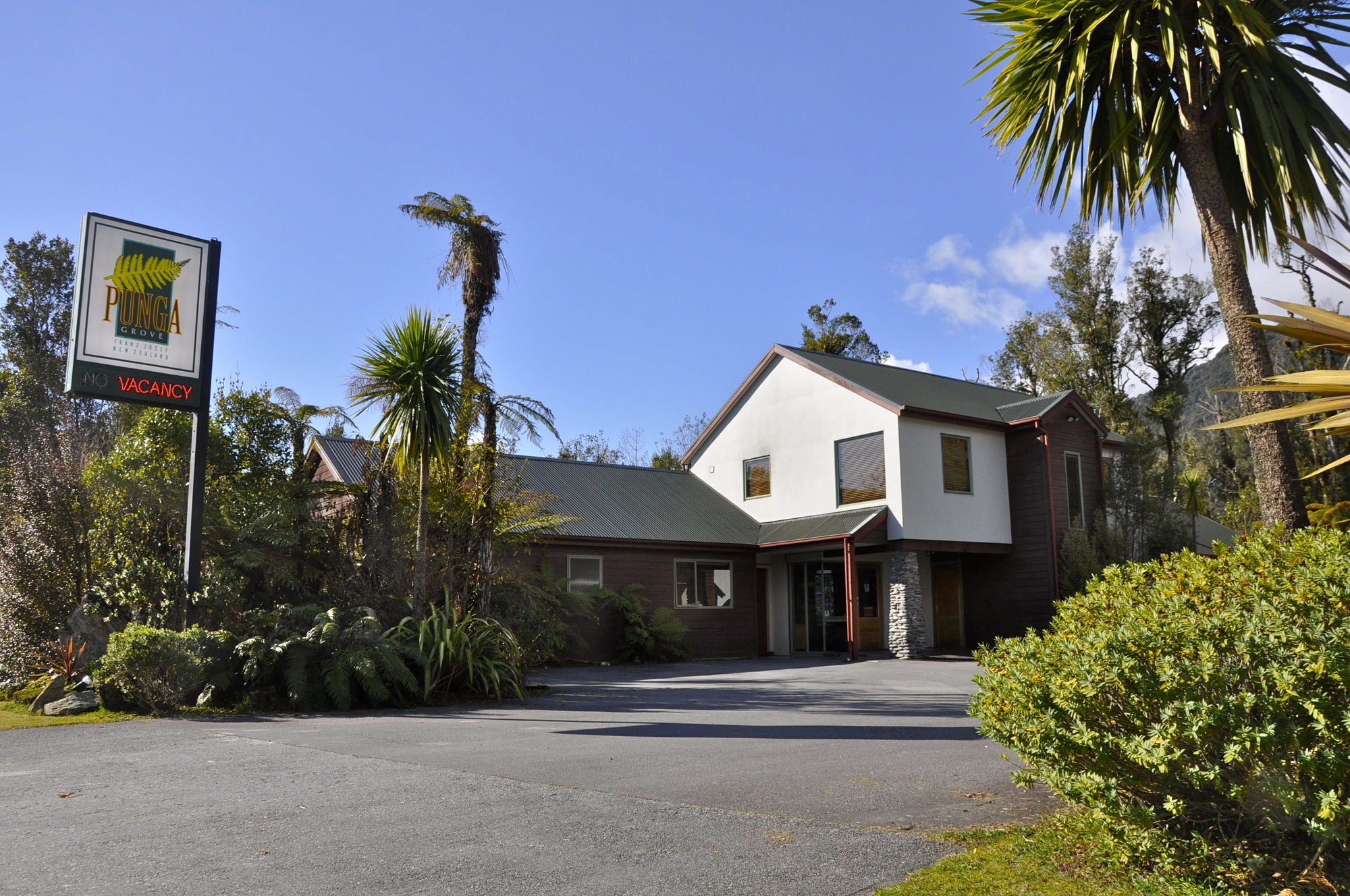 Punga Grove Motel Franz Josef Eksteriør billede